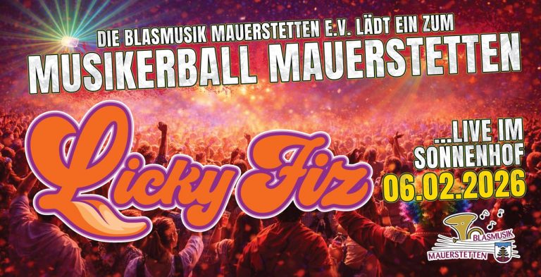 Kommt vorbei – Musikerball 2026